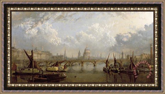 John MacVicar Anderson View of London Framed Print