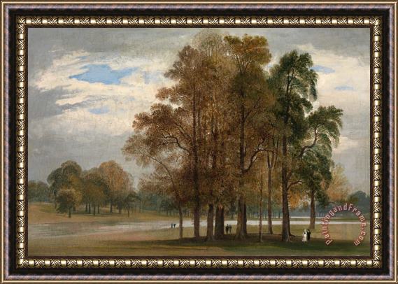John Martin Hyde Park Framed Painting