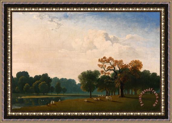John Martin Kensington Gardens 2 Framed Painting