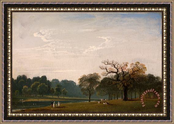 John Martin Kensington Gardens 3 Framed Painting