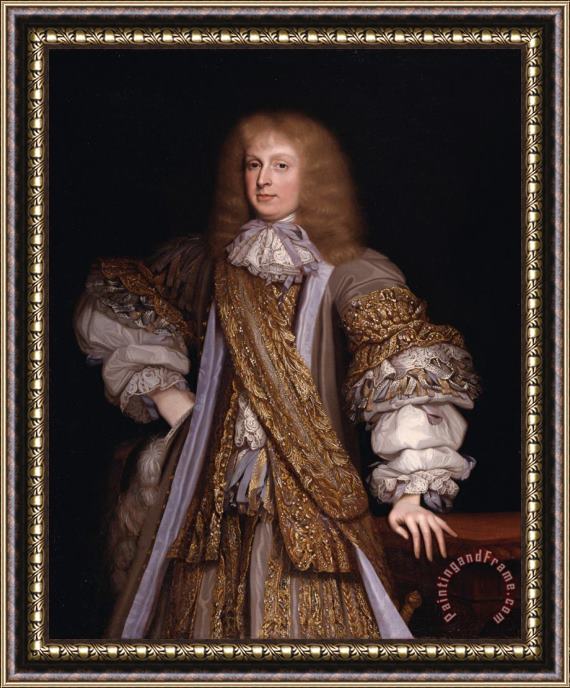 John Michael Wright Sir John Corbet of Adderley Framed Print