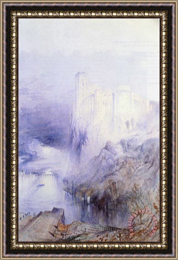 John Ruskin Amboise Framed Painting