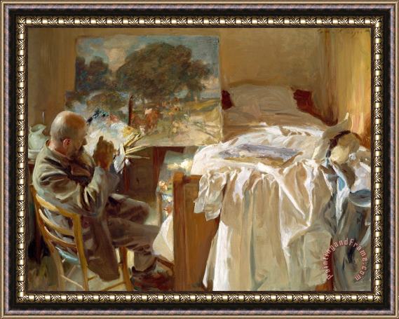 John Singer Sargent An Artist in His Studio Framed Print