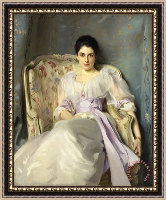 John Singer Sargent Lady Agnew of Lochnaw (1865 1932) Framed Painting