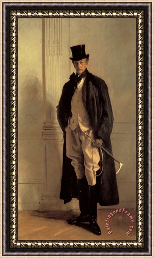 John Singer Sargent Lord Ribblesdale Framed Painting