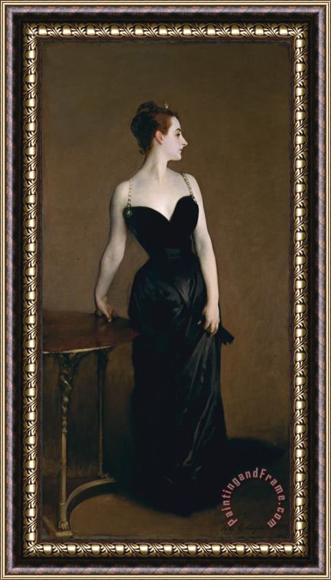 John Singer Sargent Madame X (madame Pierre Gautreau) Framed Painting