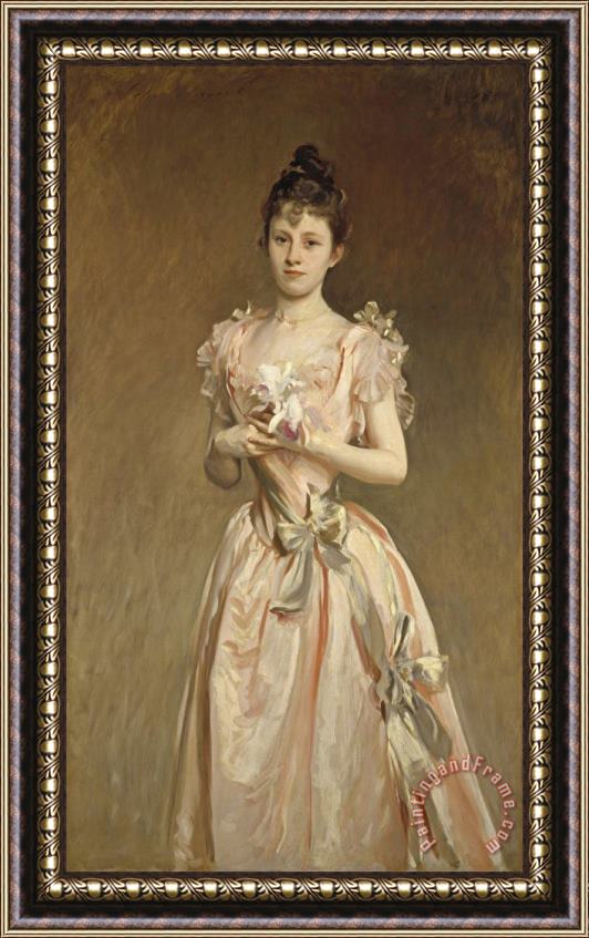 John Singer Sargent Miss Grace Woodhouse Framed Painting