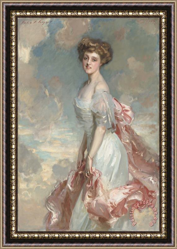 John Singer Sargent Miss Mathilde Townsend Framed Painting