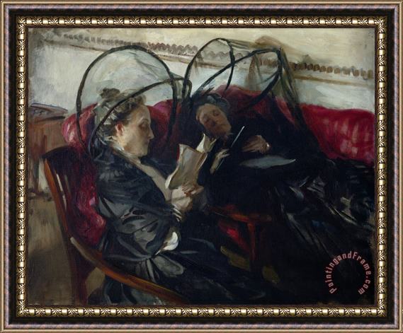 John Singer Sargent Mosquito Nets Framed Painting