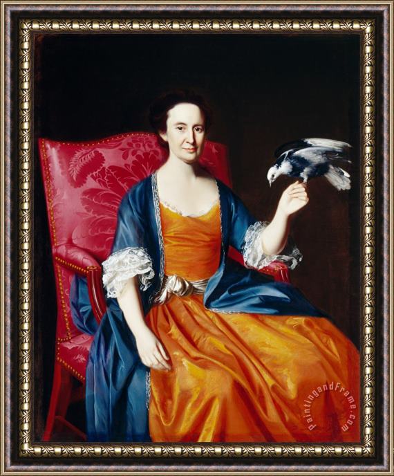 John Singleton Copley Mrs. Benjamin Hallowell Framed Print