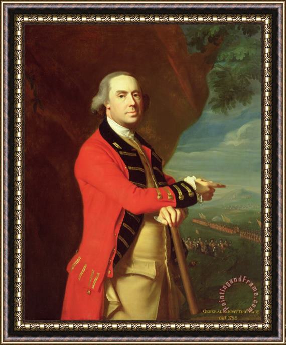 John Singleton Copley Portrait of General Thomas Gage Framed Print