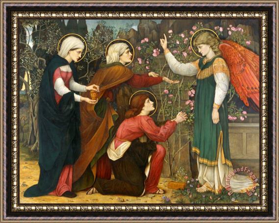 John Stanhope Why Seek Ye The Living Among The Dead? St Luke 24 V5 Framed Painting