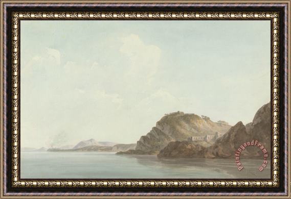 John Warwick Smith Coast Near Sorrento Framed Painting