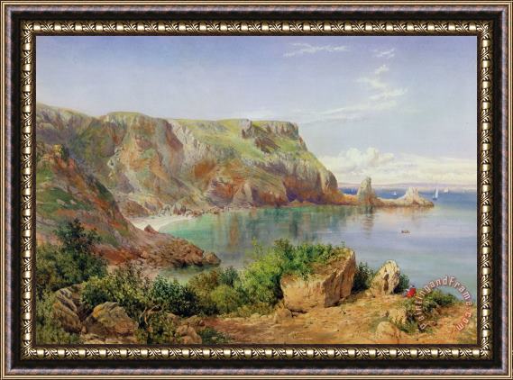 John William Salter Ansty's Cove Framed Painting