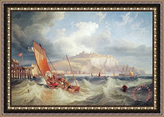 John Wilson Carmichael Dover Framed Painting