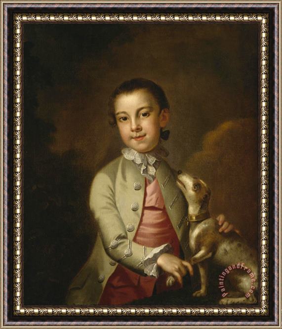 John Wollaston Portrait of William Holmes Framed Painting