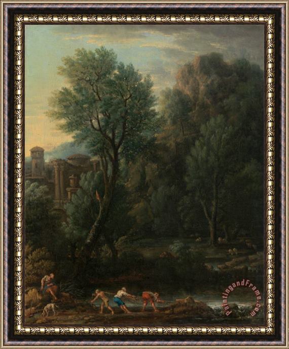 John Wootton Classical Landscape 2 Framed Painting