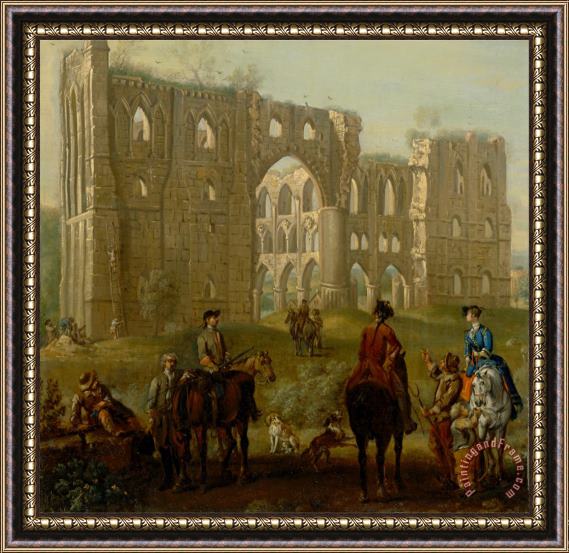 John Wootton Rievaulx Abbey Framed Painting