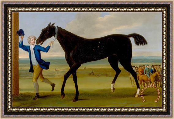 John Wootton The Duke of Rutland's Bonny Black Framed Print