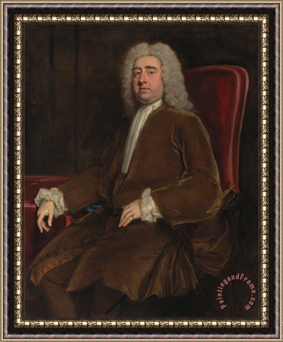 Jonathan Richardson the Elder Francis, 2nd Earl of Godolphin Framed Print