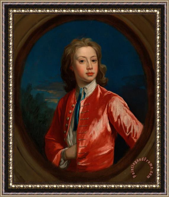 Jonathan Richardson the Elder Nathaniel Seymour Framed Painting