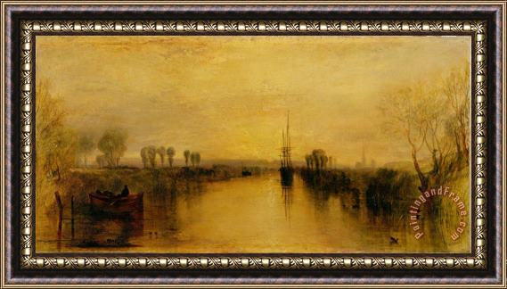 Joseph Mallord William Turner Chichester Canal Framed Print