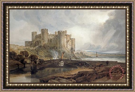 Joseph Mallord William Turner Conway Castle Framed Print