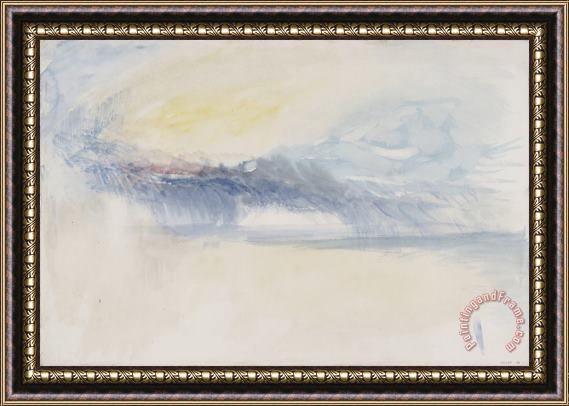 Joseph Mallord William Turner Rain Clouds Framed Painting