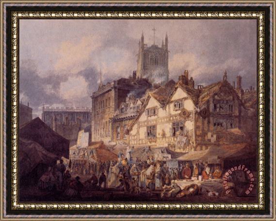 Joseph Mallord William Turner Woolverhampton, Staffordshire Framed Print