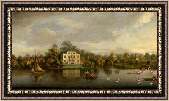 Joseph Nickolls Pope's Villa, Twickenham Framed Print