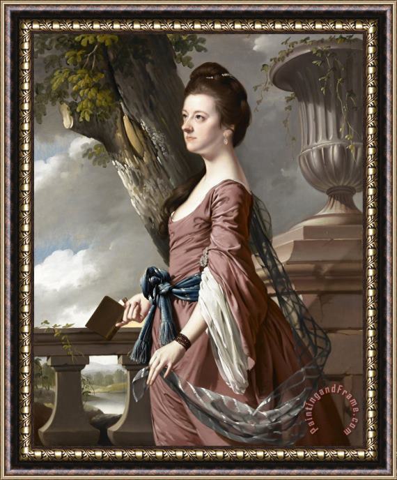 Joseph Wright  Mrs Frances Hesketh Framed Painting