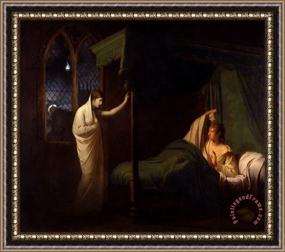 Joseph Wright  William And Margaret From Percy's 'reliques of Ancient English Poetry' Framed Print