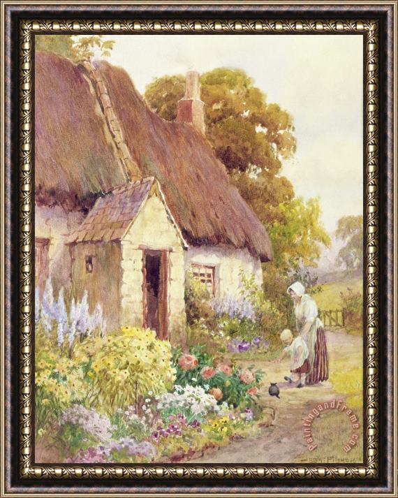 Joshua Fisher Country Cottage Framed Print