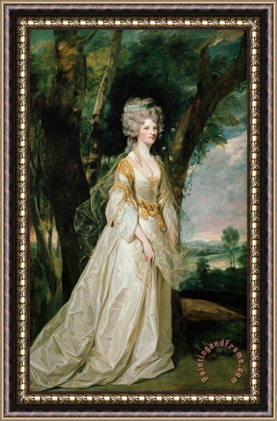 Joshua Sir Reynolds Lady Sunderland Framed Painting