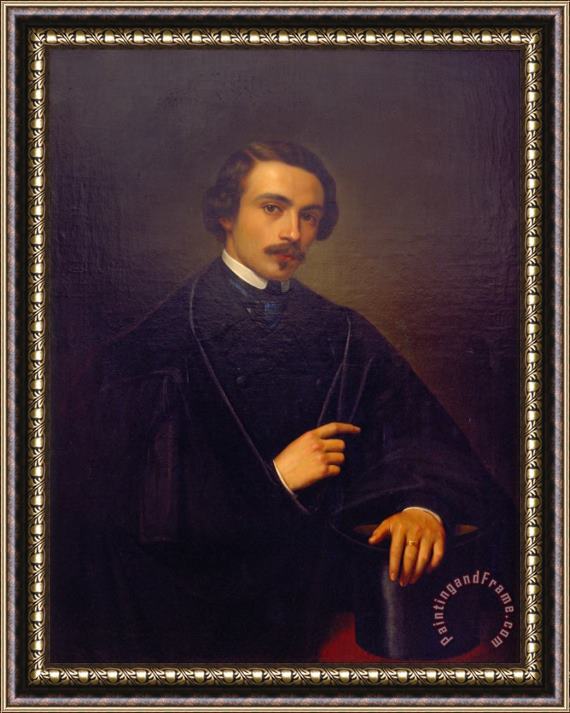 Juan Cordero Self Portrait Framed Print