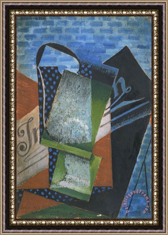 Juan Gris Abstraction Framed Painting