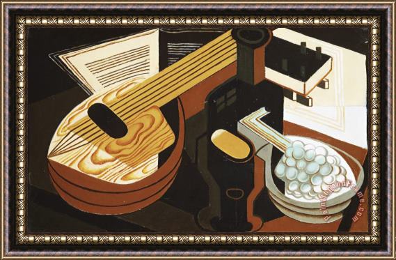 Juan Gris The Mandolin Framed Print