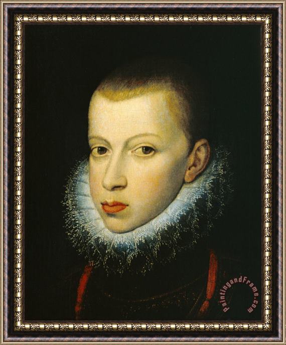 Juan Pantoja de la Cruz Philip Iii, Prince Framed Print