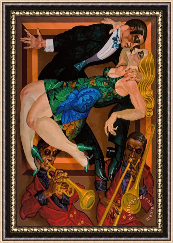 Juarez Machado Couple Framed Painting