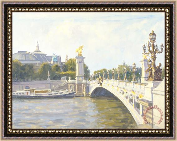 Julian Barrow Pont Alexandre IIi Framed Print