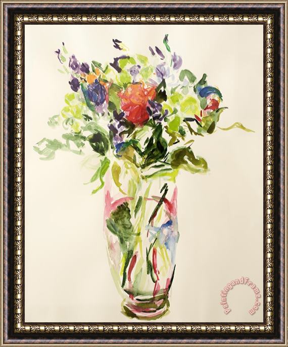 Julie Held Bouquet Framed Painting