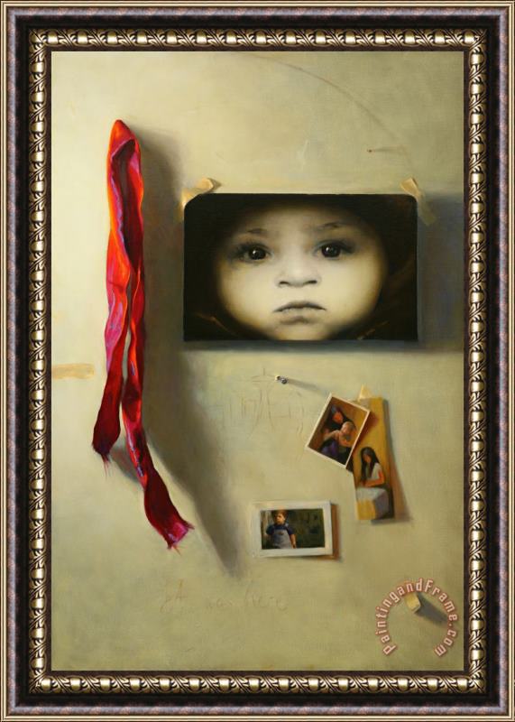 Juliette Aristides Biography Framed Painting