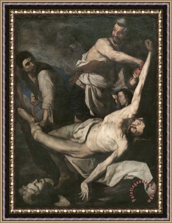 Jusepe de Ribera Martiri De Sant Bartomeu Framed Painting