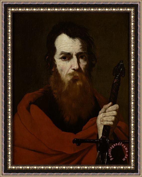 Jusepe de Ribera Saint Paul Framed Painting