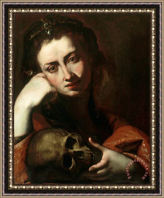 Jusepe de Ribera The Penitent Magdalene Framed Painting