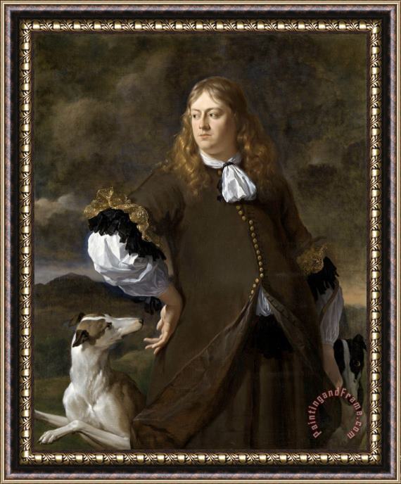 Karel Dujardin Joan Reynst (1636 95), Lord of Drakenstein And Vuursche, Captain of The Amsterdam Militia in 1672 Framed Print