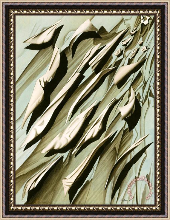 Kay Sage Arithmetic of Wind Framed Painting
