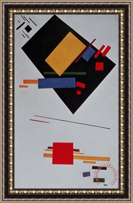 Kazimir Malevich Suprematist Composition Framed Painting