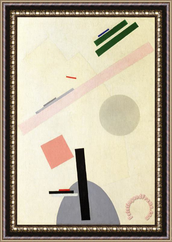 Kazimir Malevich Suprematist Painting Framed Painting