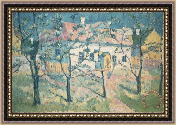 Kazimir Severinovich Malevich Spring Framed Painting